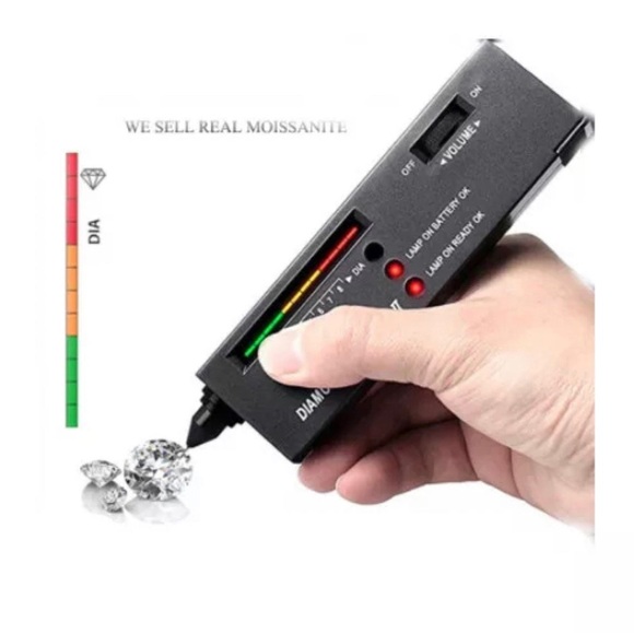 Loose Moissanite Real Gem Stone With GRA Certificate VVS1 D Round 1 Carat 6.5 MM - Picture 3 of 3